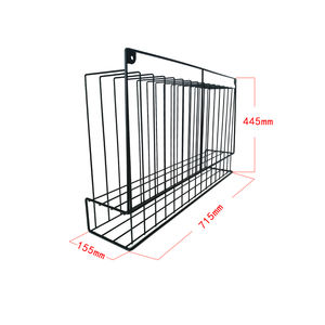 Présentoirs muraux pour aérosols Présentoir de teinture pour cheveux Support de rangement pour <span class=keywords><strong>tube</strong></span> de couleur capillaire Support de rangement en métal pour salon - Product Image 2