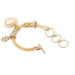 TD55 Nuovo Arrivo Orologio da <span class=keywords><strong>Donna</strong></span> in Oro e <span class=keywords><strong>Orologi</strong></span> da <span class=keywords><strong>Donna</strong></span> alla Moda con Diamanti, Orologio Bracciale da <span class=keywords><strong>Donna</strong></span> - Product Image 6