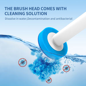 Keluaran baru sikat pembersih Toilet sekali pakai alat pembersih efektif dengan kepala sikat - Product Image 2