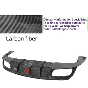 For CLA-Class W117 C117 Style Real Carbon Fiber Rear Diffuser 2013-2020 - Product Image 5
