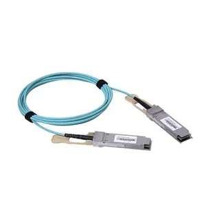 KEXINT Manufacture FTTH 40G 100G 400G QSFP+ to QSFP+ AOC 3M 5M 10M LSZH OM3 Active Optical Cable