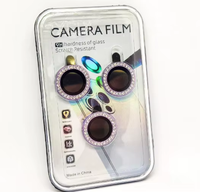 Protection d'objectif photo en métal diamanté, compatible avec iPhone 18, 17, 16 Pro Max, 15, 14, 12, 13 Pro Plus – Meilleure vente