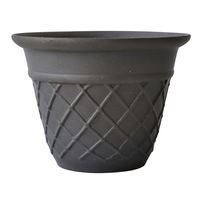 Mini pot de fleurs en argile style crème moderne, respirant, pour plantes succulentes, pour bureau, intérieur et extérieur