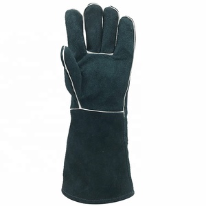 <span class=keywords><strong>Guantes</strong></span> de soldador de cuero de vaca de alta calidad, resistentes al calor, venta al por mayor, para el mercado de Sudáfrica - Product Image 3
