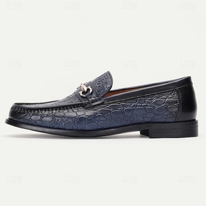Mocasines de Cuero Genuino para Hombre, Transpirables, Estilo Británico, Suela Suave, Zapatos Casuales Versátiles para Exportación - Product Image 4