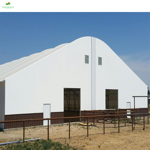 Carpa de almacenamiento resistente a la nieve de 30x60m con tela de PVC duradera y un marco reforzado diseñado para el almacenamiento al aire libre de alta resistencia. - Product Image 2