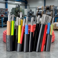 Cable de Alimentación Industrial de Bajo Voltaje YJLV de Aluminio, 3+1 Núcleos, 16, 25, 35, 50, 70 mm², Aislamiento XLPE, Blindado con Cinta de Acero, para Instalación Aérea