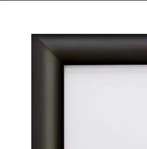 Алюминиевая защелкивающаяся рамка, черная рамка для постера A0/A1/A2/A3/A4/A5