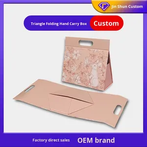 Tinh Tế Xách Tay Gấp Hộp Quà Tặng Nước Hoa Tùy Chỉnh Bao Bì Xuyên Biên Giới Bao Bì Nhà Sản Xuất Thâm Quyến Bao'an <span class=keywords><strong>Js</strong></span> - Product Image 3