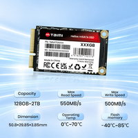 Taimi MSATA SSD 128GB 256GB 512GB 1TB 3D NAND SATA III Disque SSD interne 550MB/s en lecture pour ordinateur portable et mini PC
