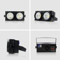 Lampu Par LED Big Dipper 2 Eyes COB 2X100W Warm Cold White 200W Kontrol DMX512 LC006