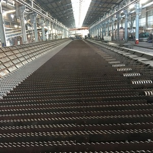 Cama de enfriamiento para laminadoría de acero metalúrgico |   Transportador de enfriamiento de varillas corrugadas / alambres con viga móvil - Product Image 6