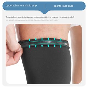 Protection antichoc en nid d'abeille pour le basketball, genouillère extensible, compression du mollet pour le sport, la course à pied, le cyclisme - Product Image 4