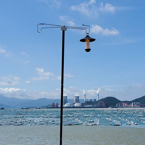 Telescopic Camping Light Pole Aluminum Alloy 1.8m Double <b>Hook</b> <b>Ground</b> Stake Outdoor Lighting Bracket - Product Image 2