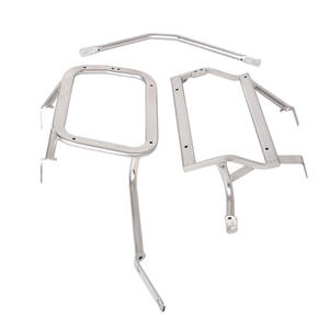 Accesorios de motocicleta de marco lateral de acero inoxidable para <span class=keywords><strong>CRF1000</strong></span>/1100LSilver Side Box Caja trasera inastillable - Product Image 1