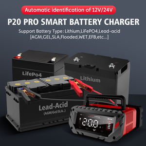 เครื่องชาร์จแบตเตอรี่รถยนต์แบบพกพา HTRC P20 Pro 12V 20A สำหรับแบตเตอรี่ลิเธียมและตะกั่วกรด ผลิตในกวางตุ้ง ประเทศจีน - Product Image 2