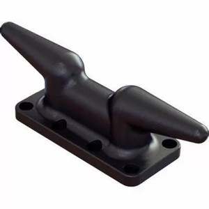 Pilar de amarre individual de hierro fundido para embarcaciones, herrajes de amarre para muelles, para uso marino - Product Image 4