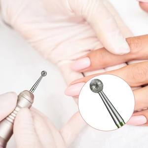 Broca Eléctrica para Uñas de Acero Inoxidable de Doble Cara, Forma de Bola Grande de Diamante, 5mm 4mm 3mm, 220V, Logotipo Personalizado, la Más Popular - Product Image 5