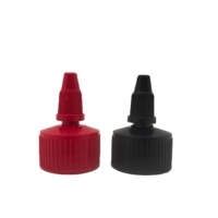 Bouchon à vis PP 28 mm avec bec verseur, couvercle d'étanchéité antidérapant pour bouteille de produits chimiques