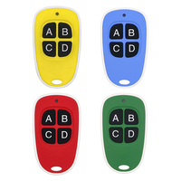 Télécommande universelle sans fil RF Century Aoke Learning Code AK-K240411 433 MHz, portée automatique de 50 m, 4 boutons, LED