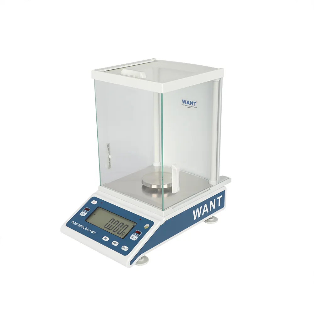 Balanza electrónica de precisión de Laboratorio Digital de 0.001G 1mg, balanza de pesaje