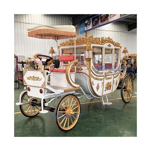 Carruaje Real Blanco de Alta Calidad para Bodas y Turismo, Vehículo Eléctrico en Venta - Product Image 3
