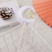 Chaud mignon lune étoile fée baguette enfants bâton magique fille cadeau d'anniversaire fête Halloween princesse Cosplay accessoires
