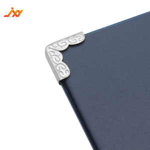 Góc kim loại nhỏ để đóng sách, menu, hồ sơ, giúp sắp xếp và trưng bày - Product Image 1