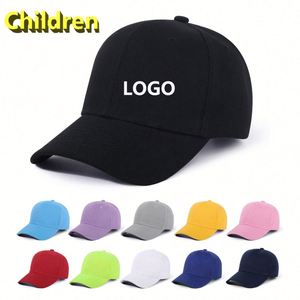 Gorra de Béisbol Deportiva de 6 Paneles con Logotipo Bordado en 3D Personalizado al por Mayor, de Tela Común para Niños y Jóvenes - Product Image 1