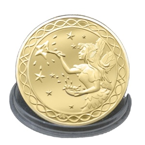 Twinkle The Tooth Fairy Pièce plaquée or Cadeau pour enfants Tooth Fairy Lucky Coins - Product Image 1