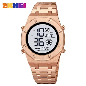 Chất lượng cao SKM lớn tấm tròn sinh viên thời trang thép dải Đồng hồ đa chức năng thể thao không thấm nước IP68 Đồng hồ điện tử - Product Image 2