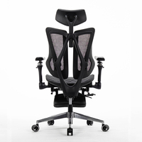 Chaises de bureau ergonomiques modernes pour salle de conférence, avec dossier en maille, siège réglable en hauteur et fonction pivotante.