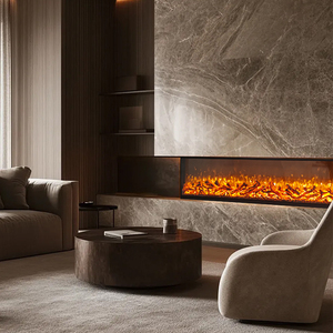 Nội thất mới Lò sưởi điện tử mô phỏng lò sưởi nhúng Lò Sưởi phòng triển lãm Nhà Châu Âu trang trí lò sưởi TV - Product Image 3