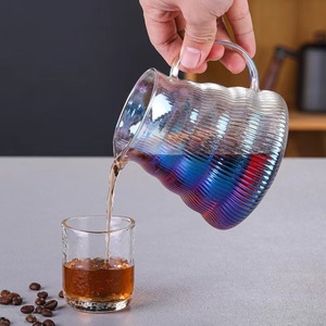 Ensemble cafetière à filtre, pot à café de 500 ml avec filtre à goutte en verre, élégant filtre à café en verre, <span class=keywords><strong>carafe</strong></span> en verre - Product Image 2