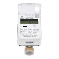 Mini compteur d'eau à ultrasons LoRaWAN DN15 IP68 4G/NB-IoT/RS485/Modbus avec sortie impulsionnelle, encoche sans fil, boîtier plastique, petit format