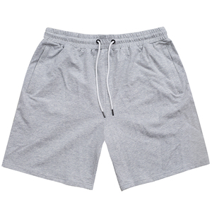 Pantalones cortos deportivos de secado rápido Anti-UV de lona media vintage personalizados de fabricante para hombre poliéster/algodón gris baloncesto correr - Product Image 5