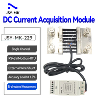 Módulo de Adquisición de Corriente CA/CC de un Solo Canal, RS485 Modbus-RTU, Shunt 0.5A-800A, Medición Bidireccional, Medidor de Alta Precisión