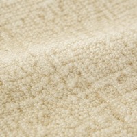 Textured Cream Solid Color Living Room Carpet Custom Nordic Plain Area Rug Non-slip Wear-resistant Noise-reducing Polyester OEM