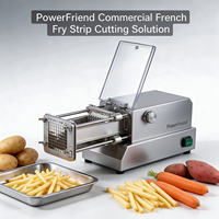 Machine à couper les frites en spirale PF, petite, motorisée, pour usage industriel, multifonctionnelle, 220V