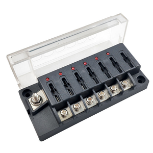 Caja de Fusibles para Auto BX2070 12V de Cobre 1P, Portafusibles con Inserto de Película Protectora - Product Image 1