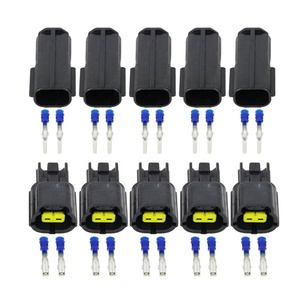 DJ70216Y-1.8-11自動車2穴2ピンヘッドランプ防水コネクタオスメスバットプラグハーネスDJ70216Y-1.8-21 174354-2 - Product Image 2