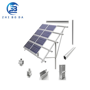 Estructura de marco de soporte de panel solar comercial de producción rápida Estructura de montaje solar Sistema de estantería de tierra - Product Image 2