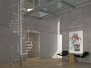 <span class=keywords><strong>Escalier</strong></span> en colimaçon de conception <span class=keywords><strong>moderne</strong></span> Prima, <span class=keywords><strong>escalier</strong></span> d'entrée intérieure, <span class=keywords><strong>escalier</strong></span> de hall, barre de suspension de lustre, garde-corps d'<span class=keywords><strong>escalier</strong></span> - Product Image 2