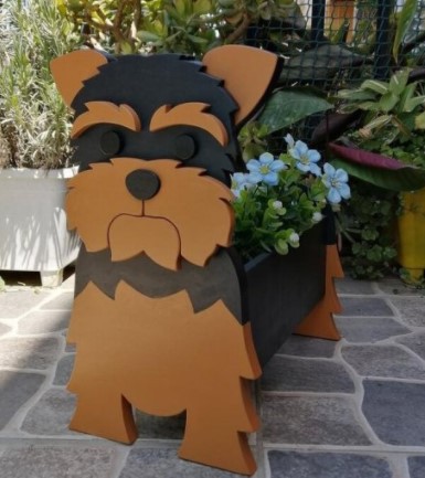 Yorkshire flower pot