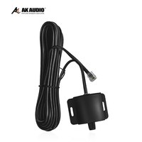 AK-25001D Mini amplificateur audio de voiture haute performance Mono classe D 2500W puissant cristal clair 4 canaux gamme complète amplificateur de classe D