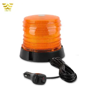 Lighting manufacturer wholesale Amber 7 flash patterns LED Warning Beacon Strobe Light for Vehicle Truck Car