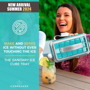 New Arrivals Easy Release Silicone Ice Cube Tray BPA FreeIce <b>Cream</b> Tools Sphere Ice Cube <b>Maker</b> Mold With Lids - Product Image 3