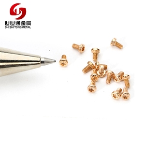Offre Spéciale Chine Appareils Accessoires Standard <span class=keywords><strong>Rose</strong></span> Plaqué Or Petit Électroménager Vis - Product Image 6