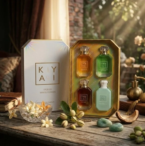 Set de Perfumes al por Mayor, 30ml*4, Set de Perfumes en Caja de Regalo Premium, Mini Perfume para Mujer, Elegante, Dulce, Suave, Exótico, Premium, Árabe de Dubái - Product Image 6