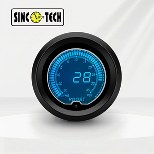 Thương hiệu Mới 2 \ "52mm <span class=keywords><strong>LCD</strong></span> Vôn kế EVO 7 màu xe MÉT 8-18V điện áp đo cho ô tô - Product Image 1